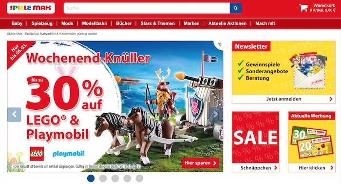 Spiele Max Webseite