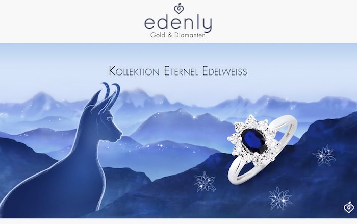 Edenly Webseite