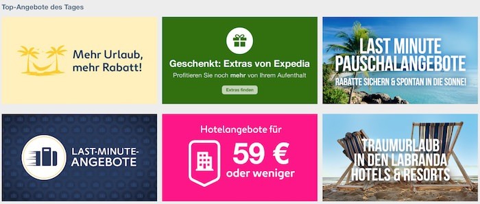 Expedia Deals