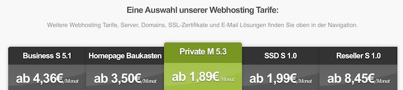 Sparen bei Serverprofis